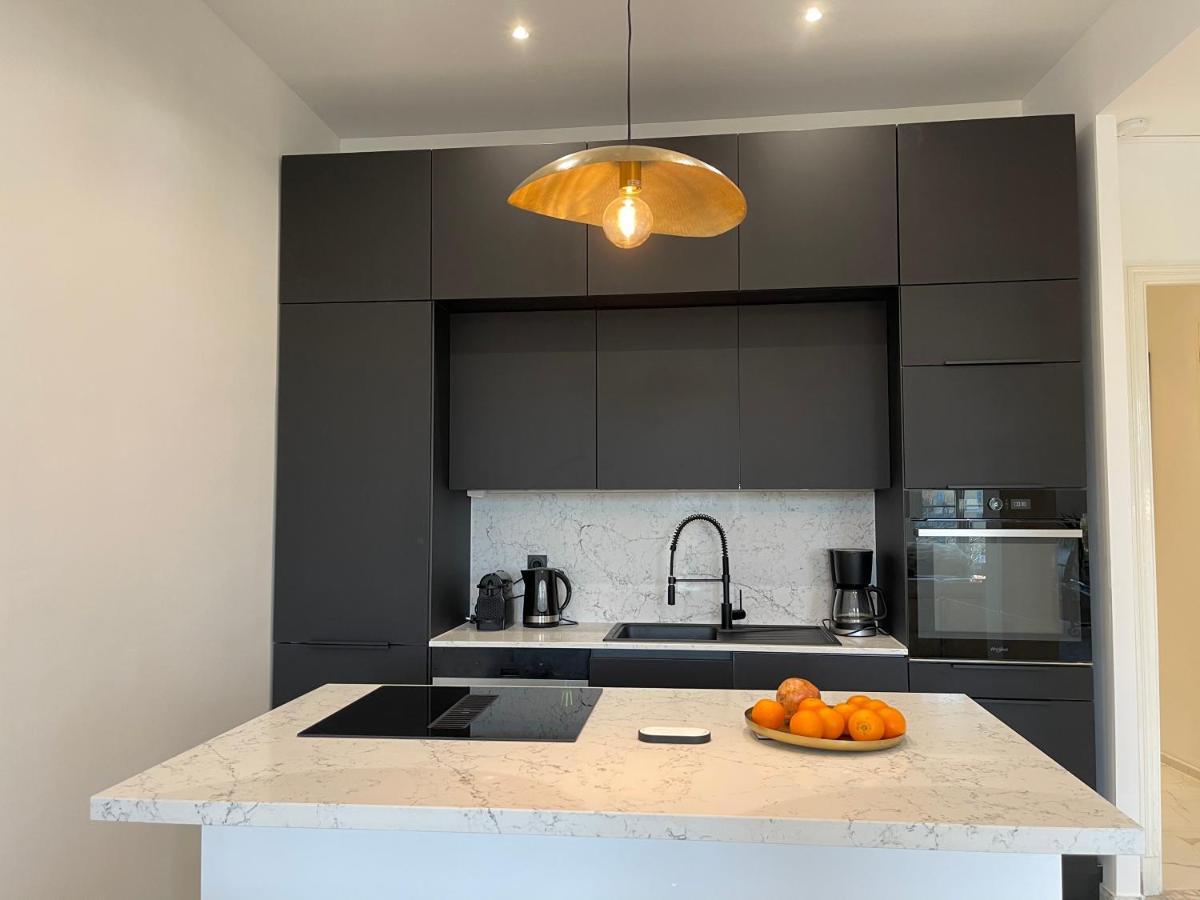 Spacious 3 Bedroom Flat Nice Center - Magnificent View-Parking Ngoại thất bức ảnh