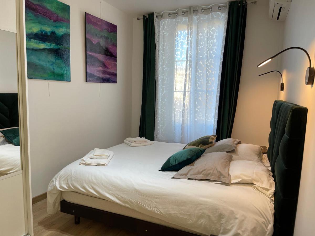 Spacious 3 Bedroom Flat Nice Center - Magnificent View-Parking Ngoại thất bức ảnh